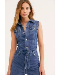 levi's cropped taper jumpsuit