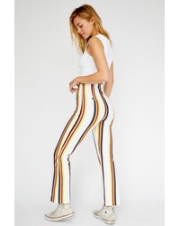 free people clean crop flare pants