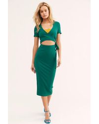 vroom vroom midi dress