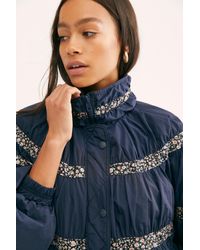 Free People Blue On My Mind Bomber Jacket By We The Free