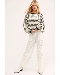 free people breton stripe pullover