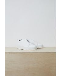 french connection sara platform trainers