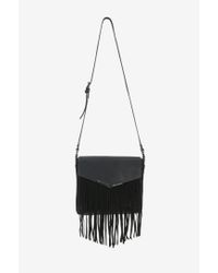 French Connection | Black Lola Crossbody Bag | Lyst