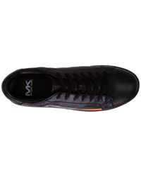 michael kors keating leather sneaker