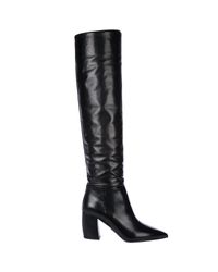 prada heeled boots