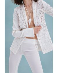 Galvan White Salymar Bridal Trouser