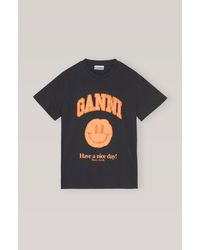 Ganni T-shirts for Women - Up to 60% off at Lyst.com
