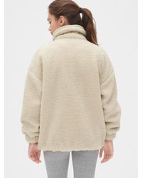 gap teddy bomber jacket