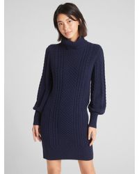 gap turtleneck sweater dress