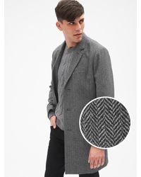 gap grey coat
