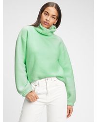 gap fleece turtleneck