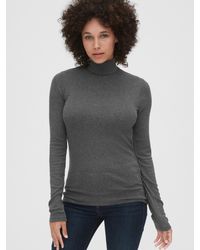 charcoal grey turtleneck
