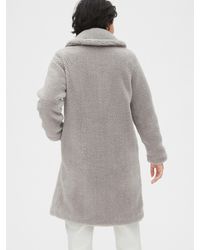 the gap teddy coat