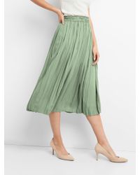 Gap pleated midi skirt Clearance