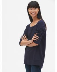 vintage soft pullover sweatshirt tunic