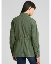 gap military shirt jacket