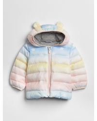 gap ombre puffer jacket