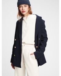 gap white blazer