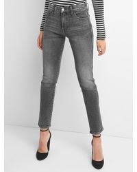 gap black high waisted jeans