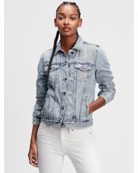 gap white jean jacket