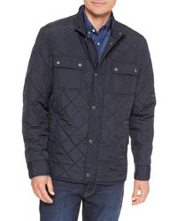gap quilted shirt jacket