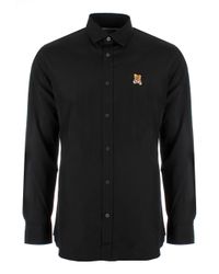 Moschino - Bear Logo Shirt Black for Men - Lyst