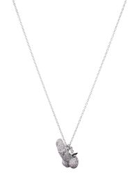 Vivienne Westwood - Pan Pendant Rhodium/white - Lyst