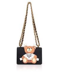 Moschino | Bear Square Shoulder Bag Black | Lyst