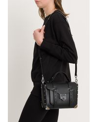 manhattan medium leather satchel