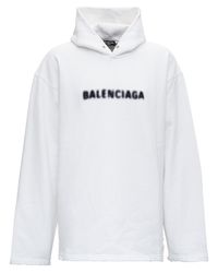felpa balenciaga cappuccio