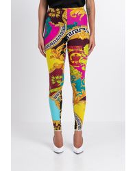 versace inspired leggings