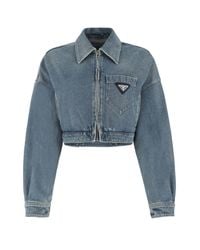 Prada Denim jackets for Women - Lyst.com