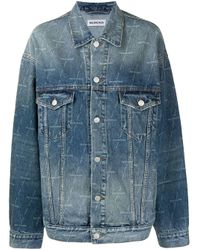 balenciaga denim jacket price