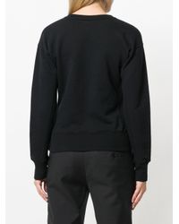 Marcelo Burlon Black Cotton Sweatshirt
