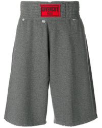 Givenchy Multicolor Logo Patch Shorts for men