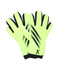 Adidas Yellow X Training Goalkeeper Gloves for men