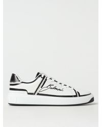 Balmain White Sneakers B-Court for men