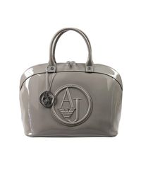 Armani Jeans | Blue Handbag Patent Bugatti | Lyst