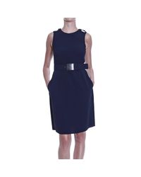 Emporio Armani | Black Giorgio Armani Women's Dress | Lyst