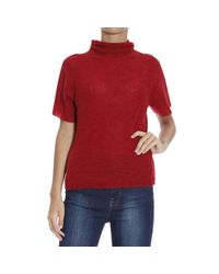 Emporio Armani | Red Giorgio Armani Women's Sweater | Lyst