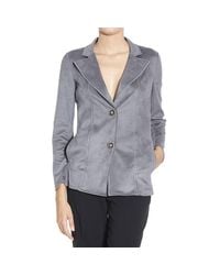 Giorgio Armani | Gray Women's Blazer | Lyst