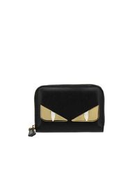 Cartera Bag Bugs con cremallera Fendi de Cuero de color Negro para hombre |  Lyst