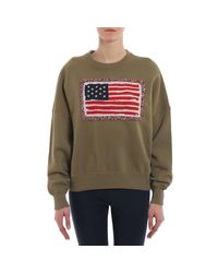 Sudadera Mujer Polo Ralph Lauren de Polar de color Verde - Lyst