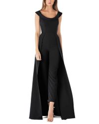 kay unger jumpsuit gown