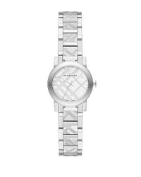 burberry silver watch