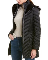 laundry black puffer coat