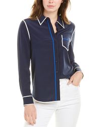 button front contrast binding plaid cardigan