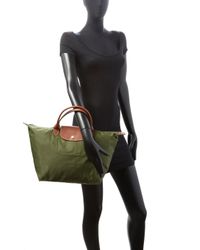 longchamp medium top handle