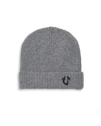 black true religion beanie