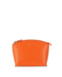Furla Multicolor Elisa Leather Cosmetic Bag